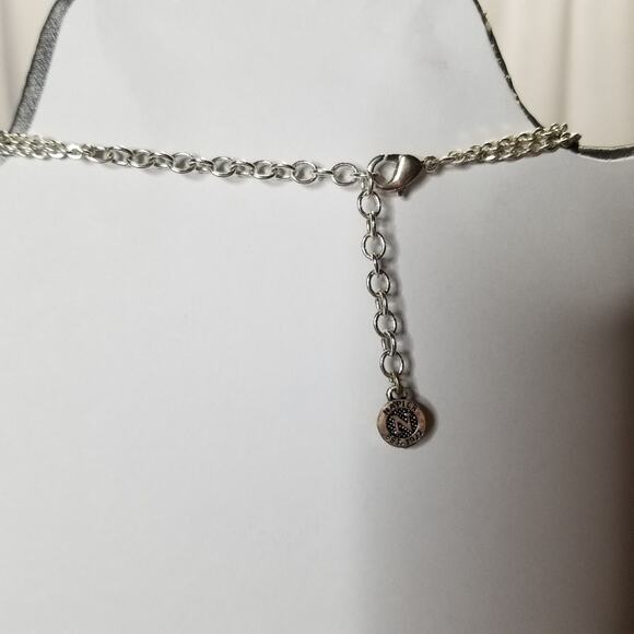 Napier Necklace CZ Teardrop with Cuff Bracelet - Picture 7 of 8